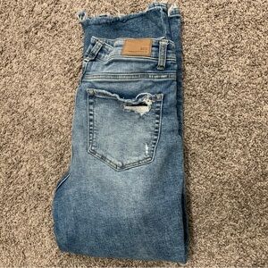 Buckle Blue Ripped Boyfriend Jeans